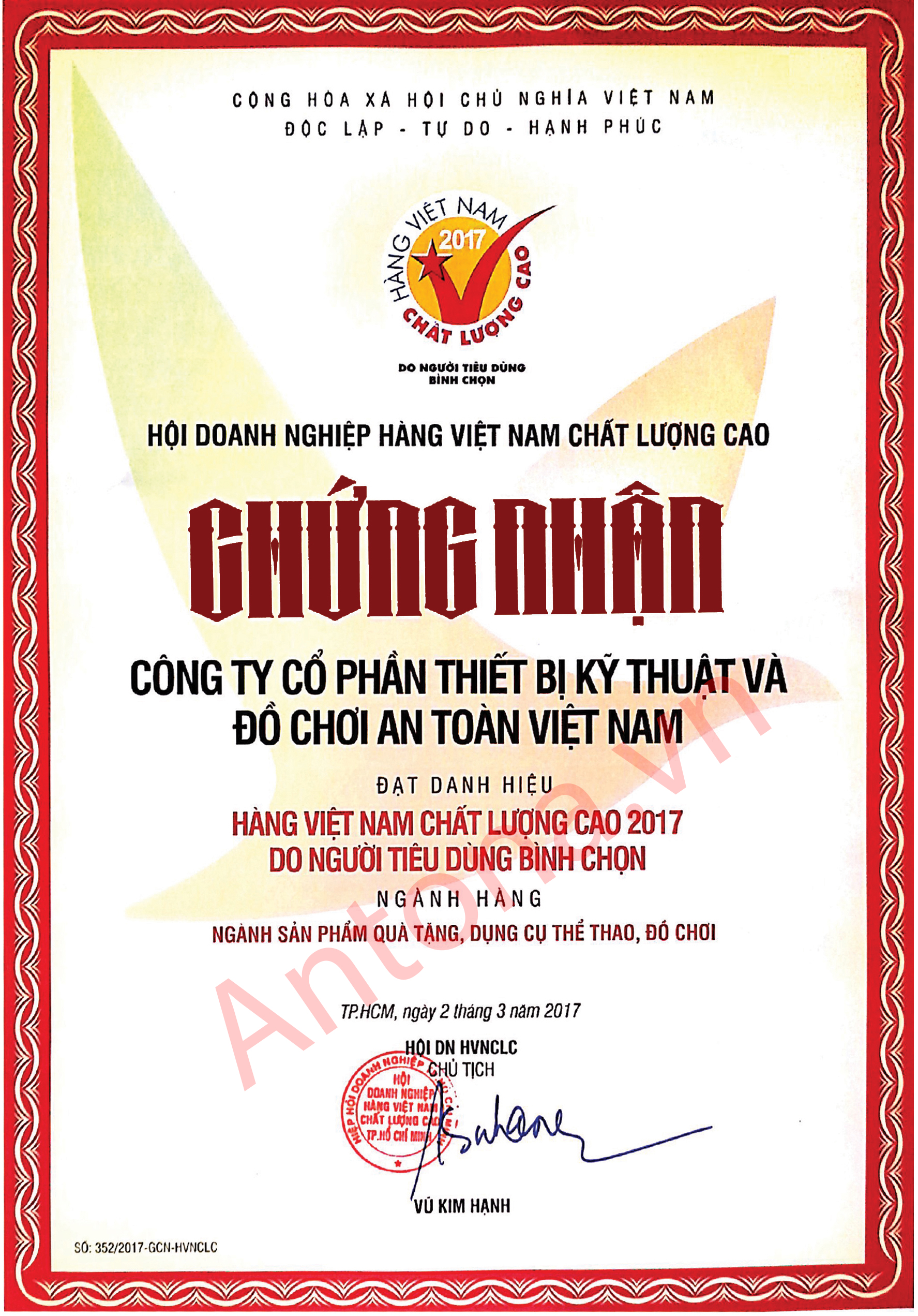 Anh HVN CLC Antona