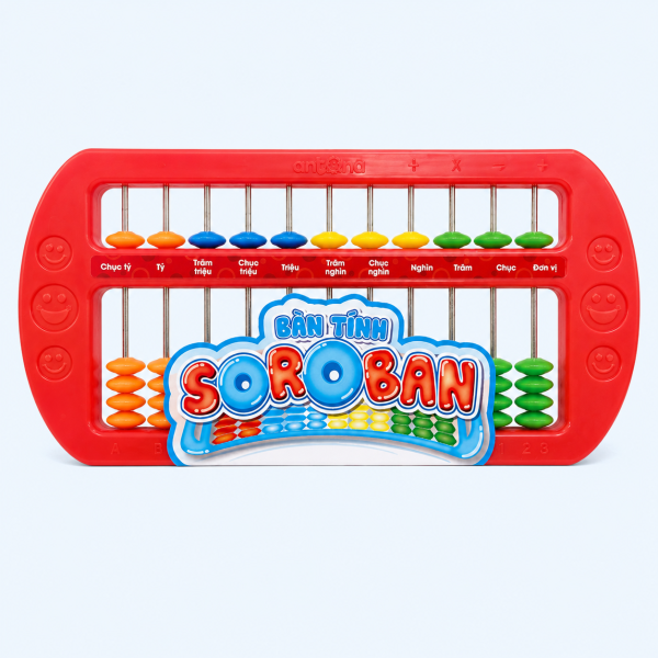 Bàn tính Soroban Antona mang đến những giờ học toán thú vị giữa ba mẹ và bé. Sản phẩm giúp trẻ dễ dàng học đếm, thực hành phép tính cơ bản và tăng sự tự tin khi tiếp cận toán học từ sớm.