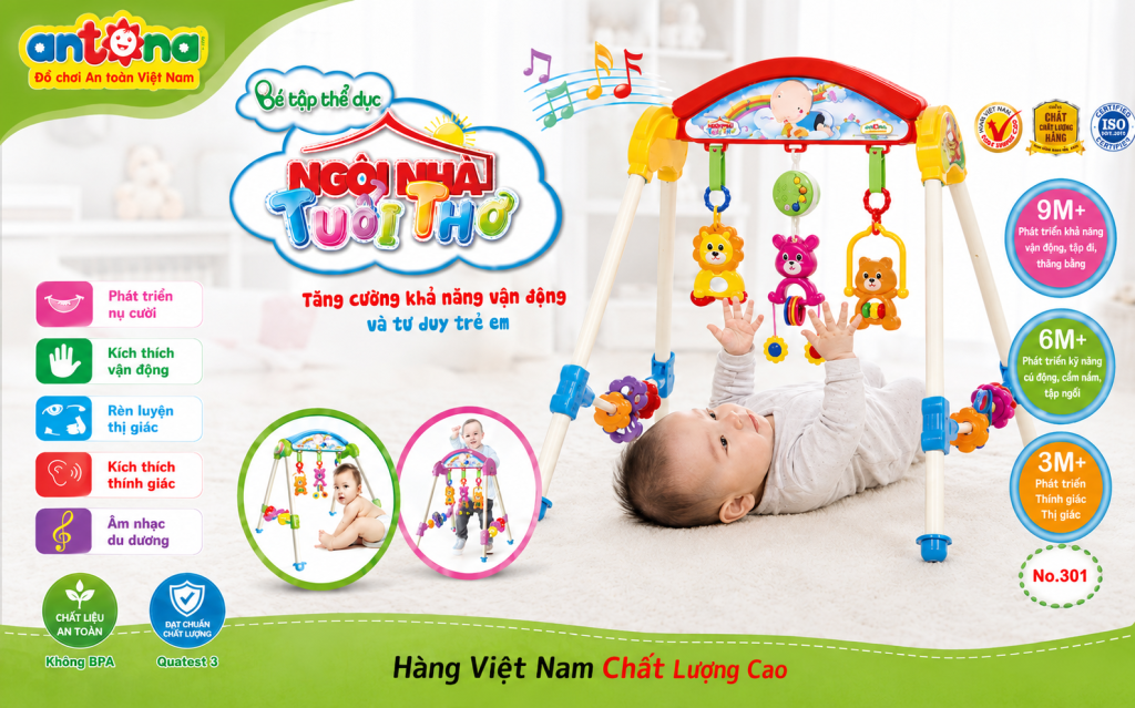 Kệ Chữ A Antona – Ngôi Nhà Tuổi Thơ là sản phẩm đồ chơi giáo dục chất lượng cao, đạt tiêu chuẩn an toàn, giúp bé vừa vui chơi vừa phát triển kỹ năng vận động và tư duy trong những năm tháng đầu đời.