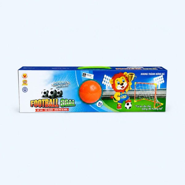 Khung thành bóng đá Antona giúp bé thỏa sức vui chơi, rèn luyện thể chất và phản xạ. Sản phẩm làm từ nhựa nguyên sinh an toàn, dễ lắp ráp, phù hợp cho bé từ 3 tuổi.