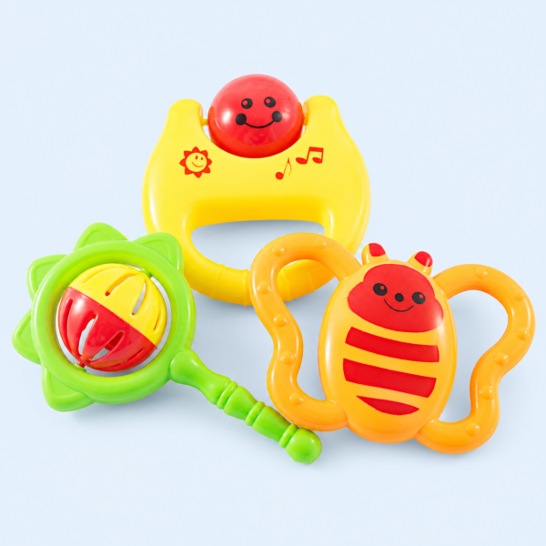 Bộ Xúc xắc trẻ em Antona Hộp 3 chiếc gồm 3 mẫu xúc xắc nhiều màu sắc, thiết kế bo tròn an toàn, kích thích đa giác quan và hỗ trợ bé phát triển vận động tinh ngay từ giai đoạn đầu đời.