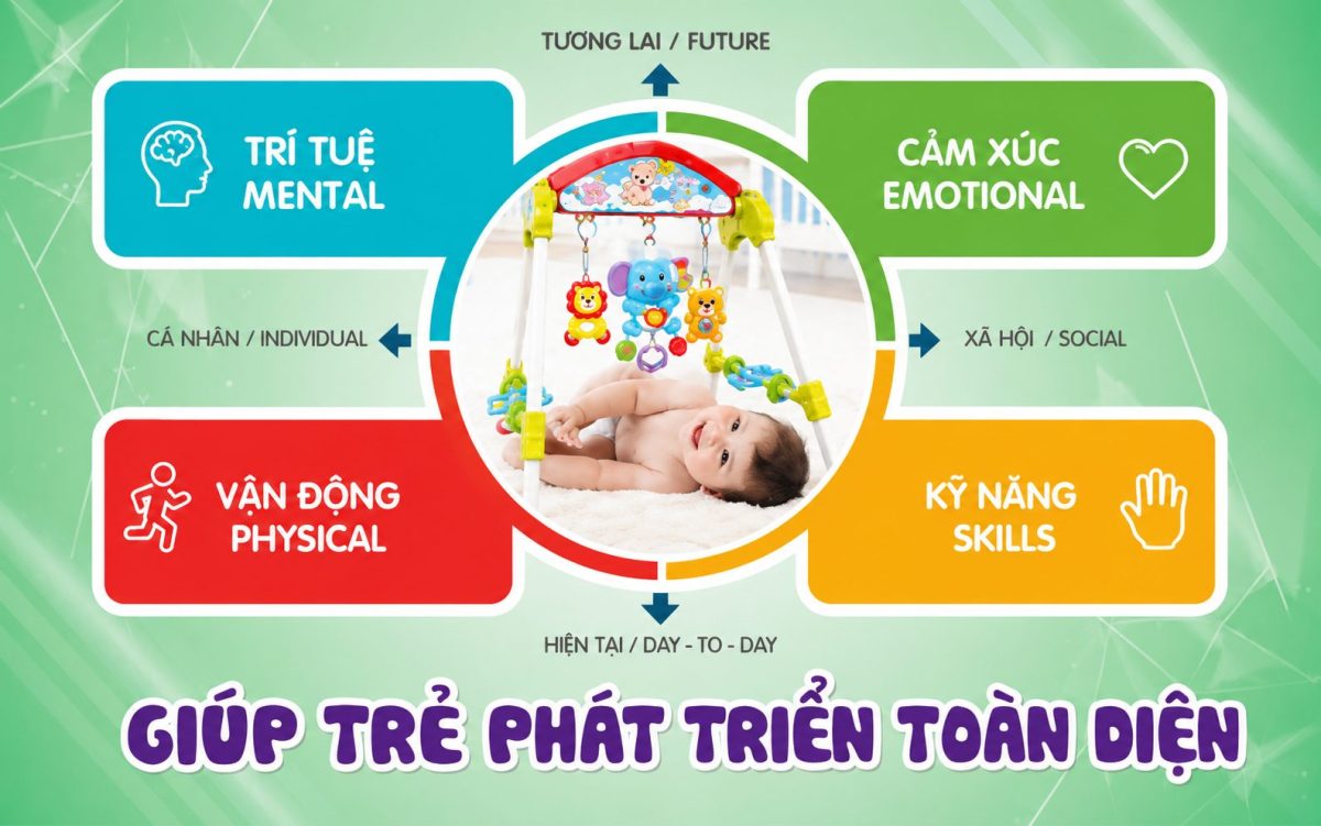 Đồ chơi Baby an toàn Antona được thiết kế dành riêng cho trẻ sơ sinh và trẻ nhỏ, giúp kích thích giác quan, phát triển vận động tinh, khả năng cầm nắm và tư duy ngay từ những năm tháng đầu đời. Tất cả sản phẩm được sản xuất từ nhựa nguyên sinh an toàn, bo tròn các góc cạnh, đạt tiêu chuẩn chất lượng, mang đến sự an tâm cho ba mẹ và niềm vui khám phá cho bé. Với đa dạng dòng sản phẩm như xúc xắc, ngậm nướu, kệ chữ A, đồ chơi treo nôi và đồ chơi giáo dục sớm, Antona đồng hành cùng bé phát triển toàn diện thông qua phương pháp học mà chơi – chơi mà học.