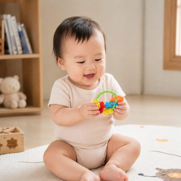 Ngậm nướu Antona được thiết kế từ nhựa nguyên sinh an toàn, giúp bé massage nướu, giảm khó chịu khi mọc răng và hỗ trợ phát triển kỹ năng cầm nắm ngay từ những tháng đầu đời.