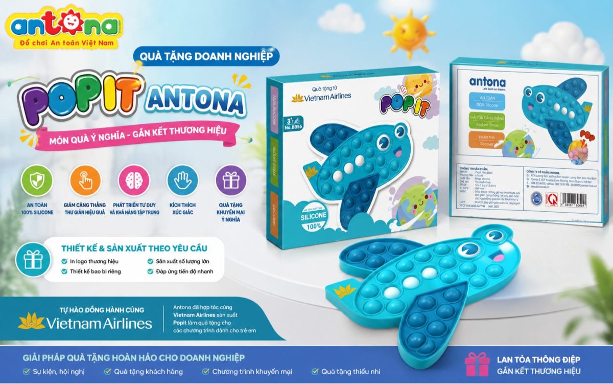 Hộp Popit Antona thiết kế hiện đại, nổi bật với thông tin sản phẩm rõ ràng và bao bì có thể tùy chỉnh theo nhận diện thương hiệu doanh nghiệp. Giải pháp quà tặng doanh nghiệp ý nghĩa cho sự kiện, hội nghị và chương trình khuyến mại.