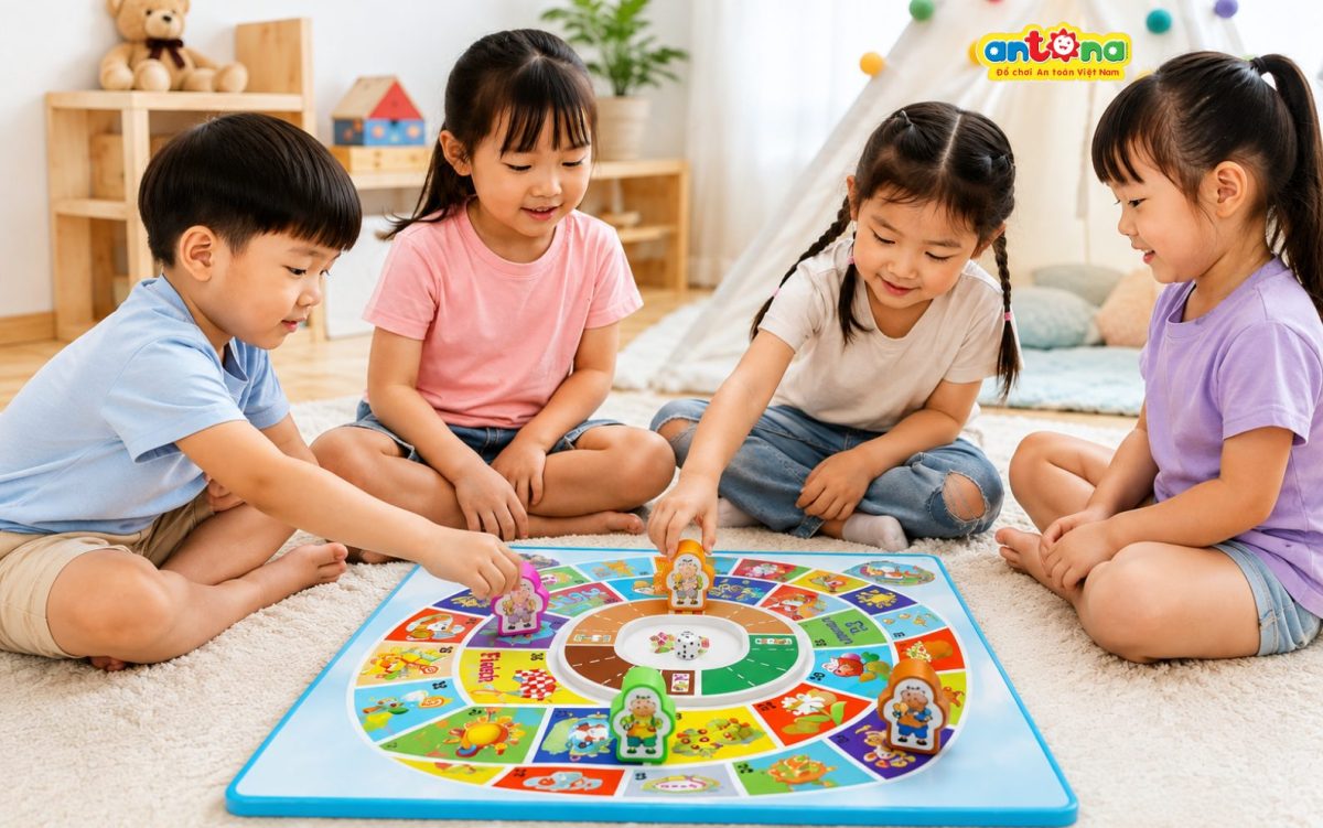 Bộ cờ cho bé Antona là giải pháp quà tặng doanh nghiệp kết hợp giữa giáo dục và giải trí. Thiết kế đẹp mắt, chất lượng bền bỉ cùng khả năng tùy biến theo từng chiến dịch marketing giúp thương hiệu tạo dấu ấn với khách hàng và gia đình có trẻ nhỏ.