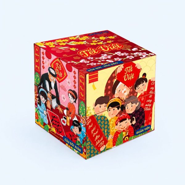 Bộ Rubik Tết Việt Antona là món quà giáo dục ý nghĩa giúp trẻ phát triển trí tuệ, tăng khả năng sáng tạo và hiểu thêm về những giá trị văn hóa truyền thống Việt Nam.