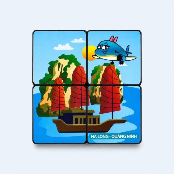 Hình ảnh Khối Rubik Antona in logo và hình ảnh thương hiệu theo yêu cầu, thích hợp cho các chiến dịch marketing, tri ân khách hàng và quà tặng doanh nghiệp.