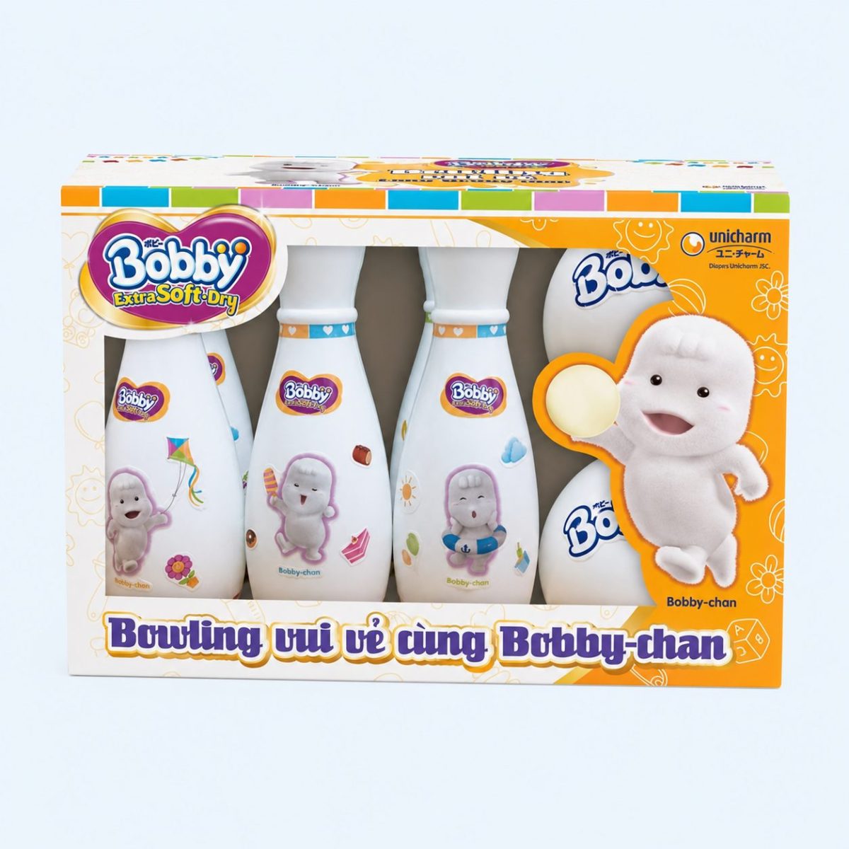 Quà tặng bowling cho bé Antona 1 Hình ảnh Quà Tặng Bowling Cho Bé Antona với thiết kế sinh động, chất liệu an toàn và màu sắc bắt mắt, là lựa chọn lý tưởng cho các chiến dịch tri ân khách hàng có trẻ nhỏ.
