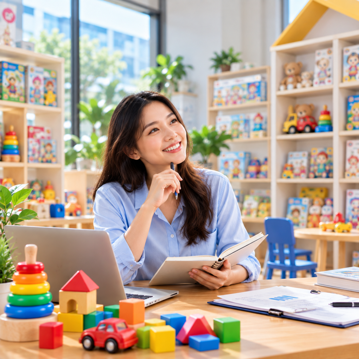 Kinh nghiệm kinh doanh đồ chơi trẻ em từ A-Z cho người mới bắt đầu 4 Kinh nghiệm kinh doanh đồ chơi trẻ em từ A-Z dành cho người mới, chia sẻ cách chọn sản phẩm, tìm nguồn hàng, xác định khách hàng, quản lý vốn và xây dựng kế hoạch bán hàng hiệu quả.