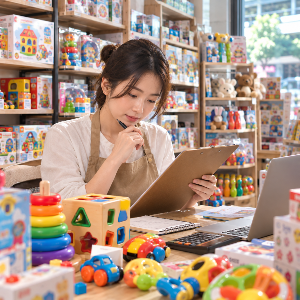 Cách Chọn SKU Đồ Chơi - 7 Bước Nhập Hàng Hiệu Quả Khi Mở Cửa Hàng 8 Cách chọn SKU đồ chơi khi mở cửa hàng đồ chơi trẻ em tại Việt Nam, xây dựng danh mục sản phẩm và lựa chọn hàng hóa phù hợp.