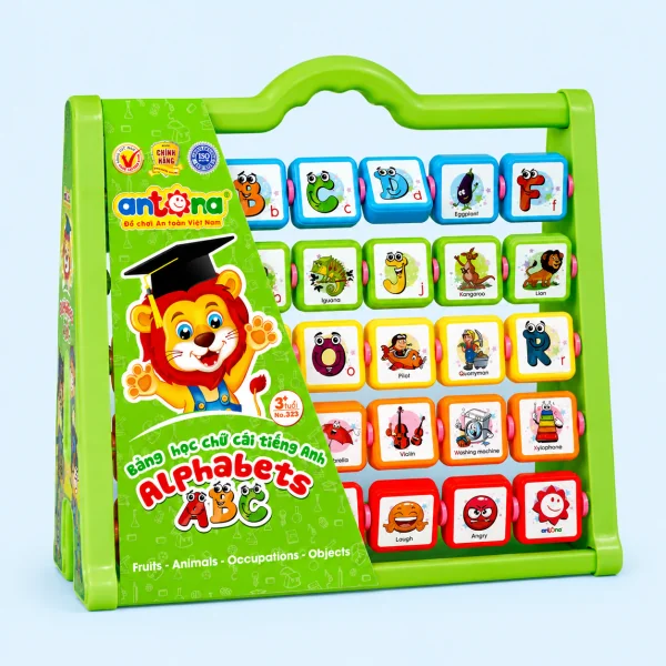 Bảng đa năng tiếng Anh Antona M9 kèm sách hướng dẫn chi tiết giúp ba mẹ dễ dàng cùng con học tập mỗi ngày. Đây là giải pháp giáo dục sớm hiệu quả giúp tăng tương tác gia đình và xây dựng nền tảng tiếng Anh cho trẻ.