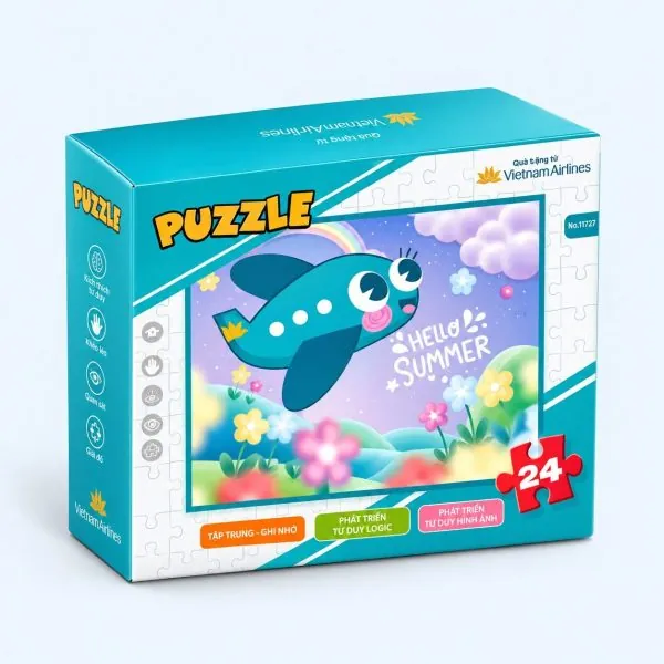 Với kinh nghiệm hợp tác sản xuất quà tặng cho nhiều doanh nghiệp lớn, Puzzle Antona là lựa chọn đáng tin cậy cho các đơn vị cần quà tặng giáo dục chất lượng cao. Sản phẩm được thiết kế đẹp mắt, dễ tùy biến và góp phần nâng cao giá trị thương hiệu trong từng chương trình tặng quà.