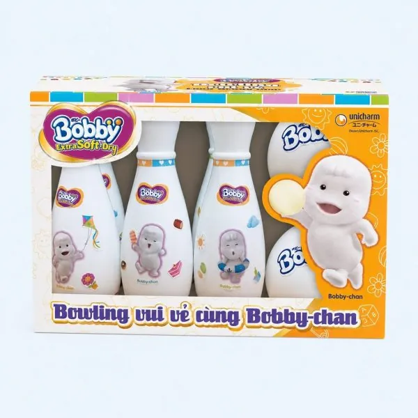 Hình ảnh Quà Tặng Bowling Cho Bé Antona với thiết kế sinh động, chất liệu an toàn và màu sắc bắt mắt, là lựa chọn lý tưởng cho các chiến dịch tri ân khách hàng có trẻ nhỏ.